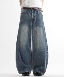 HARE（ハレ）の「カーブワイドデニムパンツ(HARE)（デニムパンツ）」