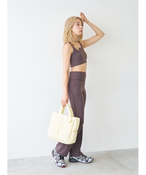 emmi(エミ)の「ecoパデットミニショルダーバッグ(ショルダーバッグ・レディース・アイボリー/イエロー/ブラウン・F)」の9枚目の写真