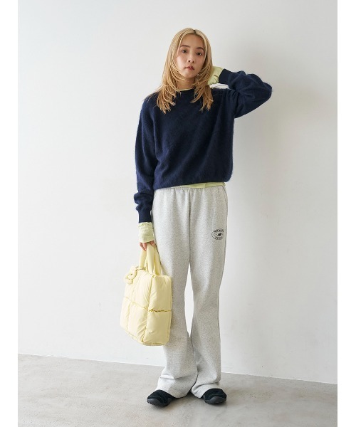 emmi(エミ)の「ecoパデットミニショルダーバッグ(ショルダーバッグ・レディース・アイボリー/イエロー/ブラウン・F)」の6枚目の写真
