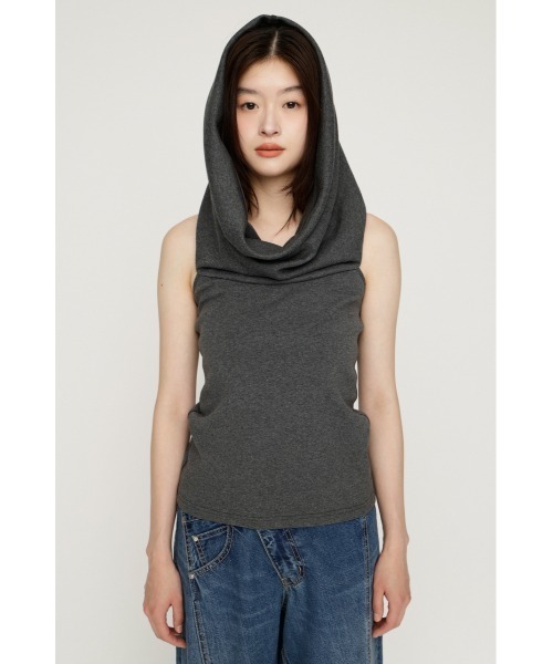 SLY(スライ)の「MANY WAY CUT TOPS メニーウェイカットトップス 夏服 秋服(Tシャツ/カットソー・レディース・ネイビー/ボルドー/ブラック/チャコールグレー・FREE)」の22枚目の写真