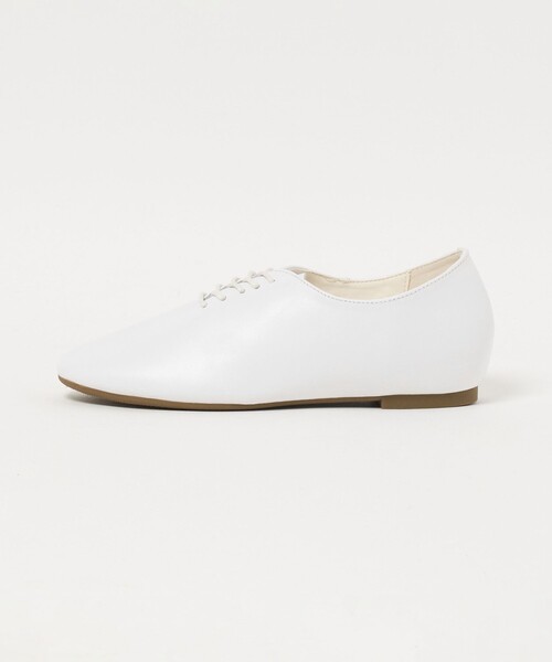 Steven Alan(スティーブンアラン)の「<Steven Alan>レザー ジャズ シューズ(ドレスシューズ・レディース・オフホワイト/ブラック・39/36/38/37)」の1枚目の写真