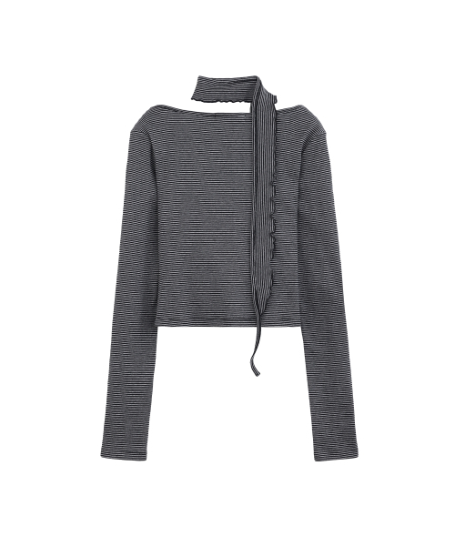 LOTSYOU（ロッツユー）の「LOTSYOU_Jennie Long Sleeve Top BLACK（Tシャツ/カットソー・レディース・その他・SMALL）」の7枚目の写真