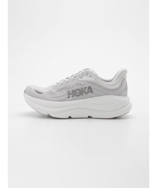 HOKA（ホカ）の「【HOKA】1162012-SDSTS Bondi 9 ボンダイ（スニーカー・レディース・ライトグレー・24.5/24/23.5/23）」の3枚目の写真