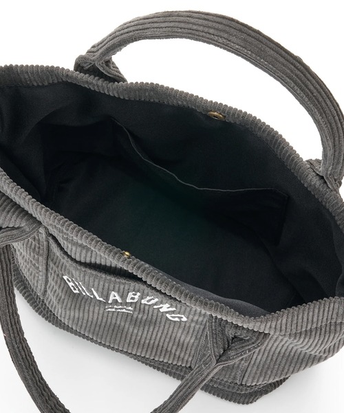 BILLABONG(ビラボン)の「BILLABONG/ビラボン トートバッグ コーデュロイ MINI TOTO BG014923(トートバッグ・レディース・ブラック/インディゴブルー・FREE)」の5枚目の写真