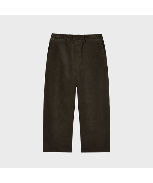 TY(ティワイ)の「オフィスカジュアルコーデュロイバンディングパンツ、カーキ(スラックス・メンズ・カーキ・MEDIUM/LARGE/X-LARGE)」の1枚目の写真