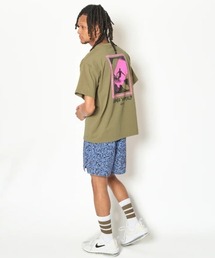 AKTR（アクター）の「AKTR TIDELINE PHOTO T/C LOOSE TEE (CH)（アクター タイドライン フォト T/C ルーズTシャツ）（Tシャツ/カットソー）」