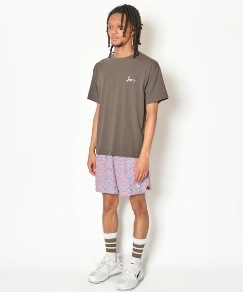 AKTR（アクター）の「AKTR TIDELINE PHOTO T/C LOOSE TEE (CH)（アクター タイドライン フォト T/C ルーズTシャツ）（Tシャツ/カットソー・メンズ・チャコールグレー/ホワイト/オリーブ・MEDIUM/LARGE/XX-LARGE/X-LARGE）」の22枚目の写真