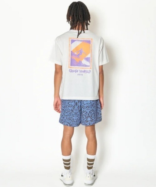 AKTR（アクター）の「AKTR TIDELINE PHOTO T/C LOOSE TEE (CH)（アクター タイドライン フォト T/C ルーズTシャツ）（Tシャツ/カットソー・メンズ・チャコールグレー/ホワイト/オリーブ・MEDIUM/LARGE/XX-LARGE/X-LARGE）」の10枚目の写真