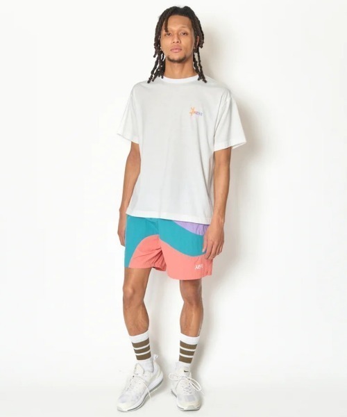 AKTR（アクター）の「AKTR TIDELINE PHOTO T/C LOOSE TEE (CH)（アクター タイドライン フォト T/C ルーズTシャツ）（Tシャツ/カットソー・メンズ・チャコールグレー/ホワイト/オリーブ・MEDIUM/LARGE/XX-LARGE/X-LARGE）」の11枚目の写真
