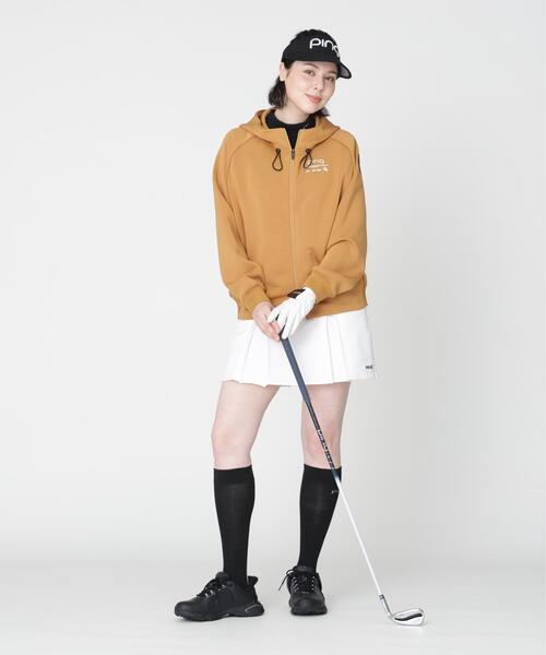 PING(ピン)の「【PING APPAREL】ナイロンサッカー半袖ハイネックシャツ (LADIES)(Tシャツ/カットソー・レディース・ブラック/ホワイト/グレー・S/L/M/LL)」の11枚目の写真