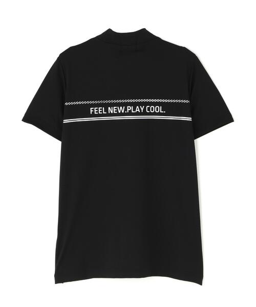 PING(ピン)の「【PING APPAREL】ナイロンサッカー半袖ハイネックシャツ (LADIES)(Tシャツ/カットソー・レディース・ブラック/ホワイト/グレー・S/L/M/LL)」の14枚目の写真