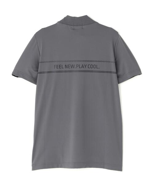 PING(ピン)の「【PING APPAREL】ナイロンサッカー半袖ハイネックシャツ (LADIES)(Tシャツ/カットソー・レディース・ブラック/ホワイト/グレー・S/L/M/LL)」の21枚目の写真