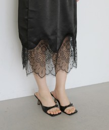 cheriella | 【cheriella】サテンレースミディスカート SATIN LACE MIDI SKIRT(スカート)