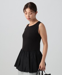 バルーンヘムノースリーブ