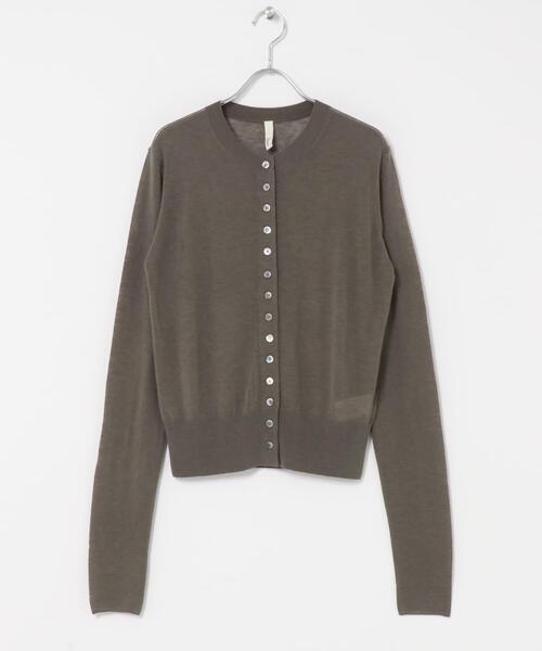 URBAN RESEARCH DOORS(アーバンリサーチドアーズ)の「Soft Wool Button Cardigan(カーディガン/ボレロ・レディース・ベージュ/グレー系その他・FREE)」の15枚目の写真