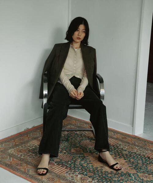 URBAN RESEARCH DOORS(アーバンリサーチドアーズ)の「Soft Wool Button Cardigan(カーディガン/ボレロ・レディース・ベージュ/グレー系その他・FREE)」の9枚目の写真
