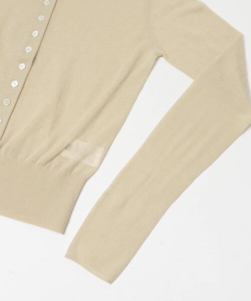 URBAN RESEARCH DOORS(アーバンリサーチドアーズ)の「Soft Wool Button Cardigan(カーディガン/ボレロ・レディース・ベージュ/グレー系その他・FREE)」の6枚目の写真