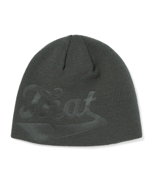 thisisneverthat（ディスイズネバーザット）の「Debossed That No Cuff Beanie（ニットキャップ/ビーニー・メンズ・ブラック/グリーン系その他2/チャコール/オレンジ・FREE）」の2枚目の写真