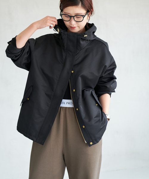 Spick & Span(スピックアンドスパン)の「《WEB限定 / 追加》撥水マウンテンパーカー(その他アウター・レディース・ブラウン/ブラック・38/36)」の1枚目の写真