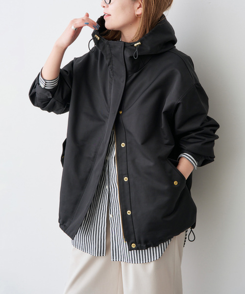 Spick & Span(スピックアンドスパン)の「《WEB限定 / 追加》撥水マウンテンパーカー(その他アウター・レディース・ブラウン/ブラック・38/36)」の11枚目の写真