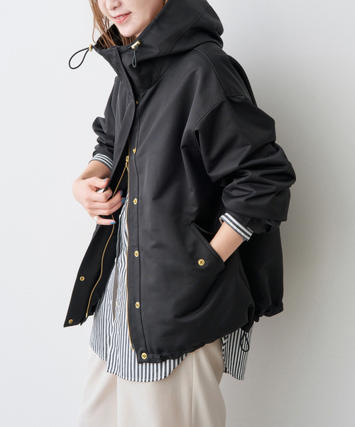 Spick & Span(スピックアンドスパン)の「《WEB限定 / 追加》撥水マウンテンパーカー(その他アウター・レディース・ブラウン/ブラック・38/36)」の12枚目の写真