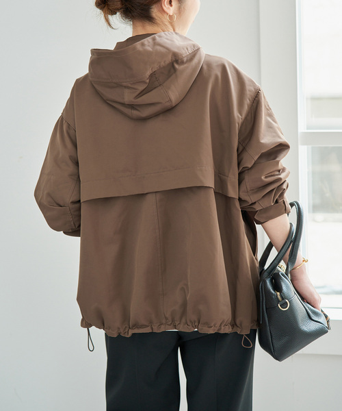 Spick & Span(スピックアンドスパン)の「《WEB限定 / 追加》撥水マウンテンパーカー(その他アウター・レディース・ブラウン/ブラック・38/36)」の16枚目の写真