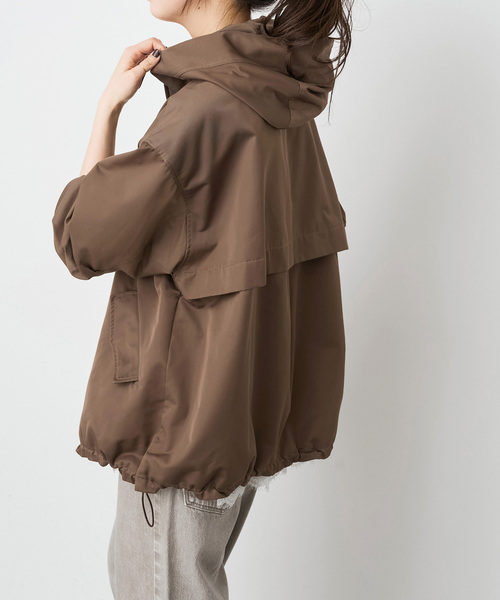 Spick & Span(スピックアンドスパン)の「《WEB限定 / 追加》撥水マウンテンパーカー(その他アウター・レディース・ブラウン/ブラック・38/36)」の22枚目の写真