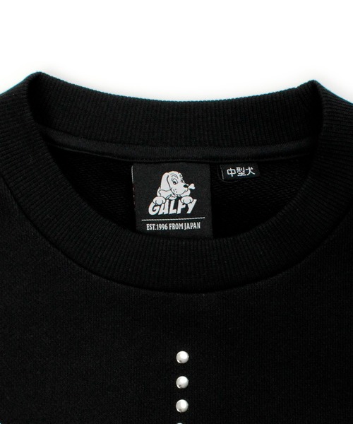 GALFY（ガルフィー）の「GALFY（ガルフィー）鋲中毒スウェット/スタッズ トライバルプリント ビッグシルエットトレーナー（スウェット・メンズ・ブラック/スミクロ/ホワイト・LL/L）」の10枚目の写真