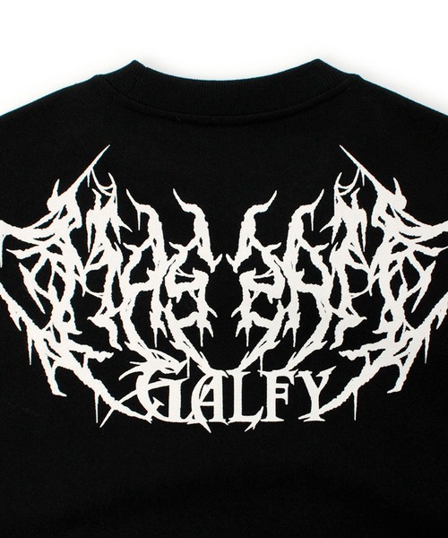 GALFY（ガルフィー）の「GALFY（ガルフィー）鋲中毒スウェット/スタッズ トライバルプリント ビッグシルエットトレーナー（スウェット・メンズ・ブラック/スミクロ/ホワイト・LL/L）」の12枚目の写真