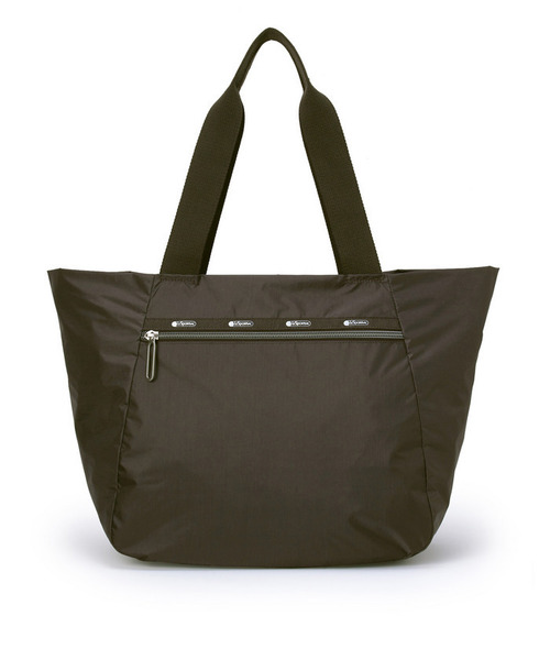 LeSportsac(レスポートサック)の「ESSENTIAL E/W ZIPTOP TOTE ダークチョコレートC(トートバッグ・レディース・ブラウン・FREE)」の4枚目の写真
