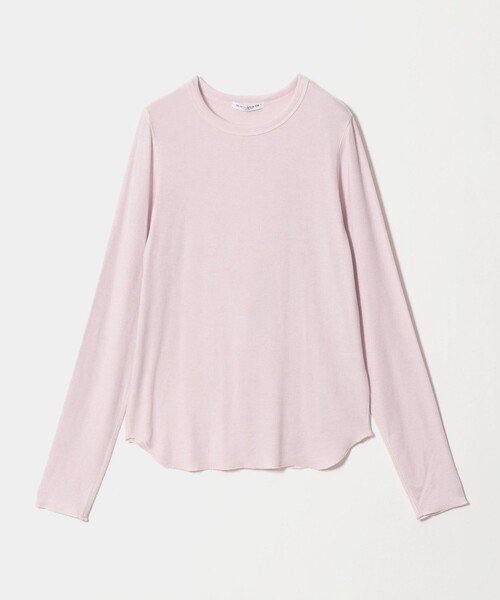BEAUTY&YOUTH UNITED ARROWS（ビューティーアンドユースユナイテッドアローズ）の「毛セルロースブレンド クルーネック カットソー（Tシャツ/カットソー・レディース・ダークブラウン/オフホワイト/ライトピンク/グレー系/ブラック・FREE）」の18枚目の写真