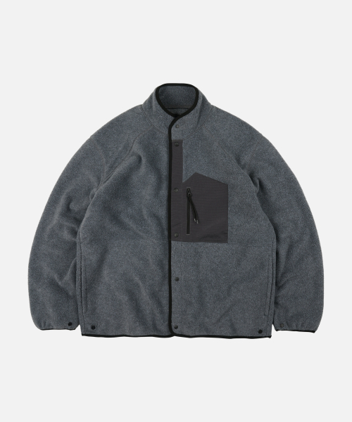 FRIZMWORKS(フリズムワークス)の「ANDES FLEECE JACKET _ GRAY(その他アウター・メンズ・その他・SMALL/MEDIUM/LARGE/X-LARGE)」の1枚目の写真
