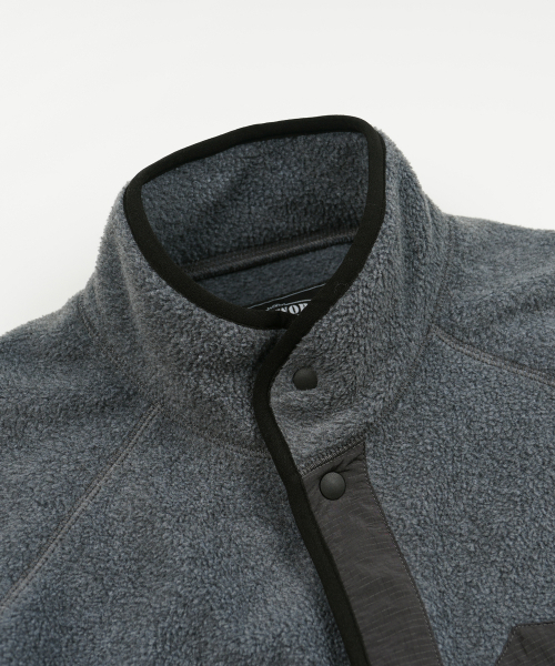 FRIZMWORKS(フリズムワークス)の「ANDES FLEECE JACKET _ GRAY(その他アウター・メンズ・その他・SMALL/MEDIUM/LARGE/X-LARGE)」の3枚目の写真