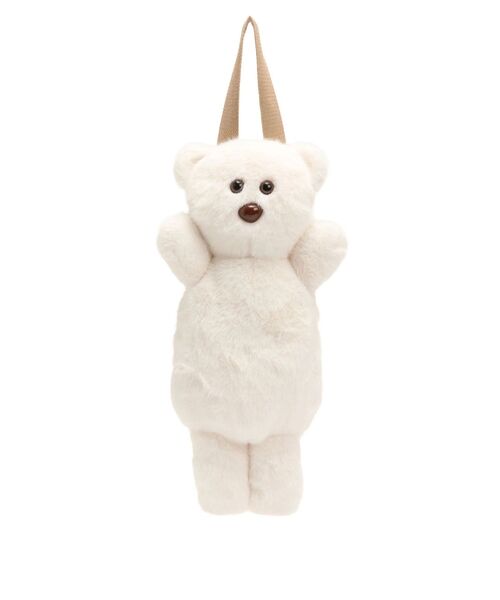 merry jenny(メリージェニー)の「mojojojo BEAR BAG(ハンドバッグ・レディース・ベージュ/オフホワイト・FREE)」の1枚目の写真