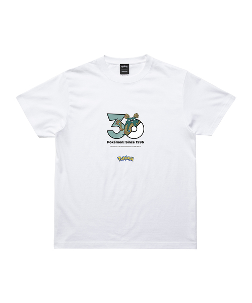 ZOZOSPOT(ゾゾスポット)の「Pokemon 30th Anniversary 1025 T-shirt 「ダストダス」(Tシャツ/カットソー・レディース・ホワイト・SMALL/MEDIUM/LARGE/X-LARGE/XX-LARGE/XXX-LARGE/100cm/110cm/120cm/130cm/140cm/150cm/160cm)」の1枚目の写真
