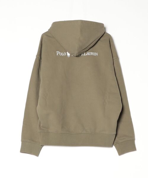 POLO RALPH LAUREN(ポロ ラルフ ローレン)の「リラックス フィット ロゴ フリース フーディ(パーカー・メンズ・グリーン・XS/XL/S/M/L)」の7枚目の写真