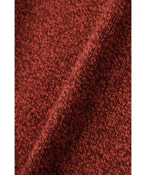 YLEVE(イレーヴ)の「YLEVE / WOOL CASHMERE KN P/O(ニット/セーター・メンズ・オレンジ/ブルー・5/4)」の13枚目の写真