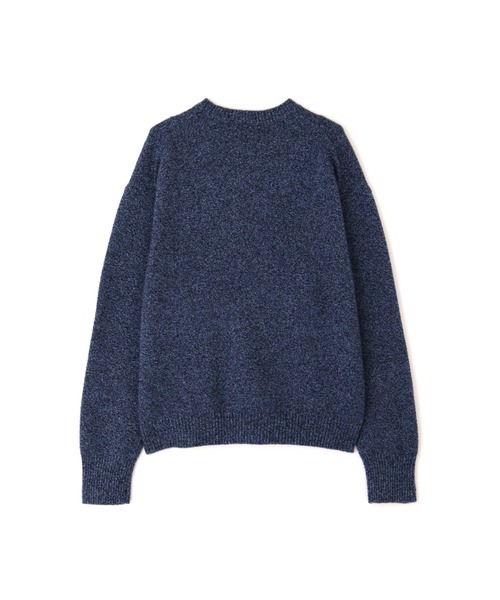 YLEVE(イレーヴ)の「YLEVE / WOOL CASHMERE KN P/O(ニット/セーター・メンズ・オレンジ/ブルー・5/4)」の7枚目の写真