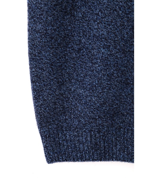 YLEVE(イレーヴ)の「YLEVE / WOOL CASHMERE KN P/O(ニット/セーター・メンズ・オレンジ/ブルー・5/4)」の11枚目の写真