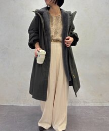 ファーベスト付モッズコート