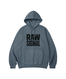 RAW SIGNAL PIGMENT オーバーサイズフーディー_5 COL