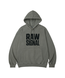 RAW SIGNAL PIGMENT オーバーサイズフーディー_5 COL