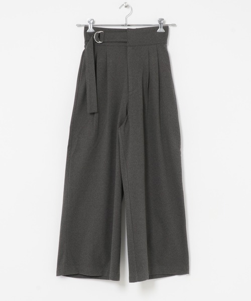 ITEMS URBANRESEARCH(アイテムズ アーバンリサーチ)の「アシメベルトデザインパンツ(その他パンツ・レディース・ブラック/ブラウン・SMALL/MEDIUM)」の16枚目の写真