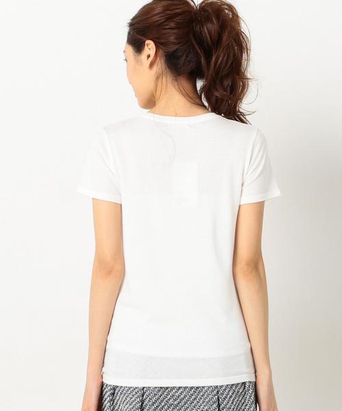 Another Edition(アナザーエディション)の「GOOD SPEEDロゴTシャツ/BCgood/s LOGO T WHT◆(Tシャツ/カットソー・レディース・ホワイト/ライトピンク・FREE)」の6枚目の写真