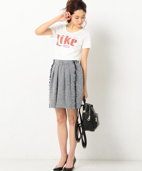 Another Edition(アナザーエディション)の「GOOD SPEEDロゴTシャツ/BCgood/s LOGO T WHT◆(Tシャツ/カットソー・レディース・ホワイト/ライトピンク・FREE)」の12枚目の写真