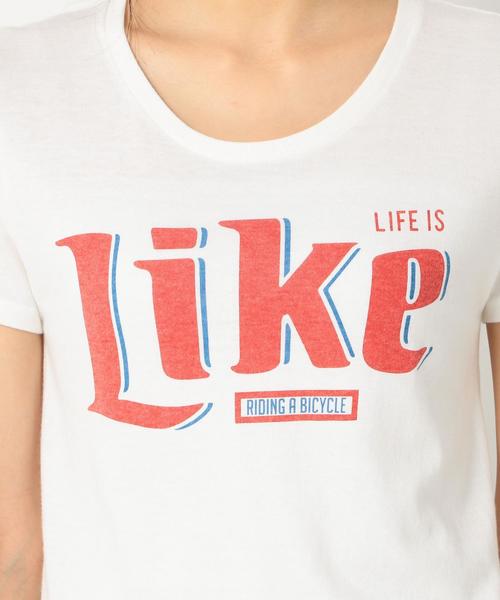 Another Edition(アナザーエディション)の「GOOD SPEEDロゴTシャツ/BCgood/s LOGO T WHT◆(Tシャツ/カットソー・レディース・ホワイト/ライトピンク・FREE)」の11枚目の写真