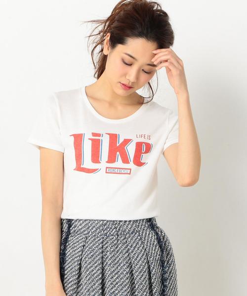 Another Edition(アナザーエディション)の「GOOD SPEEDロゴTシャツ/BCgood/s LOGO T WHT◆(Tシャツ/カットソー・レディース・ホワイト/ライトピンク・FREE)」の13枚目の写真