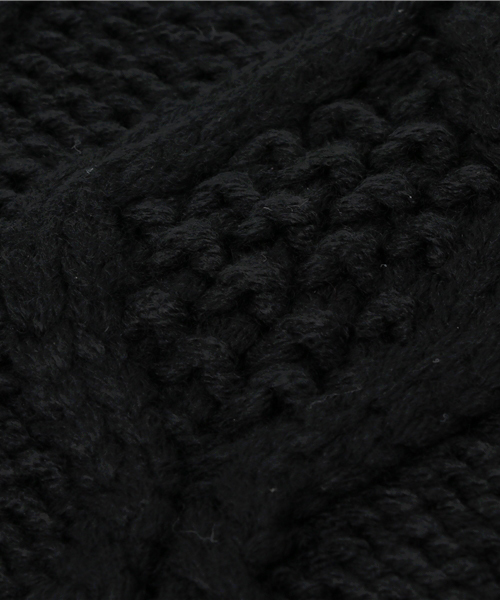 Chille anap（チルアナップ）の「ケーブルニットクラッチバッグ（クラッチバッグ・レディース・ブラック/グレー/ピンク/ホワイト・FREE）」の11枚目の写真