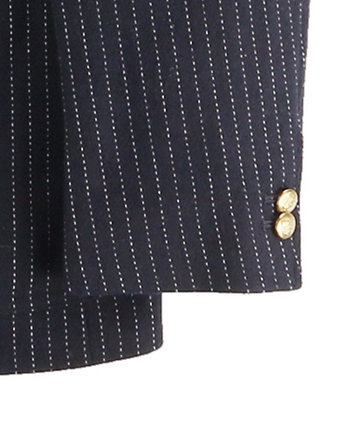 koe×THOM BROWNE（コエトムブラウン）の「[KOE×THOM BROWNE]MENS 3BUTTON SPORTCOAT（テーラードジャケット・メンズ・ネイビー・MEDIUM/SMALL/LARGE）」の3枚目の写真