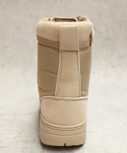 ８(eight)（エイト）の「サイドジップ付ミリタリーブーツ (サンドタイプ)（ブーツ・メンズ・ベージュ・26.0cm/24.0cm/25.0cm/28.0cm/27.0cm）」の10枚目の写真